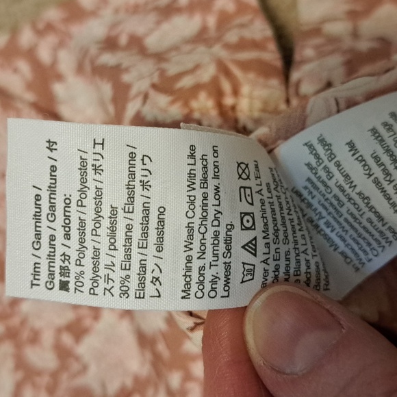 J. Crew pink floral smocked dress - Picture 4 of 4